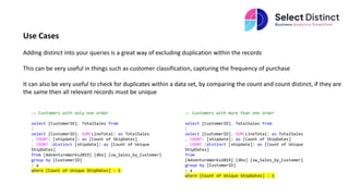 SQL Select Distinct Statement | PPT