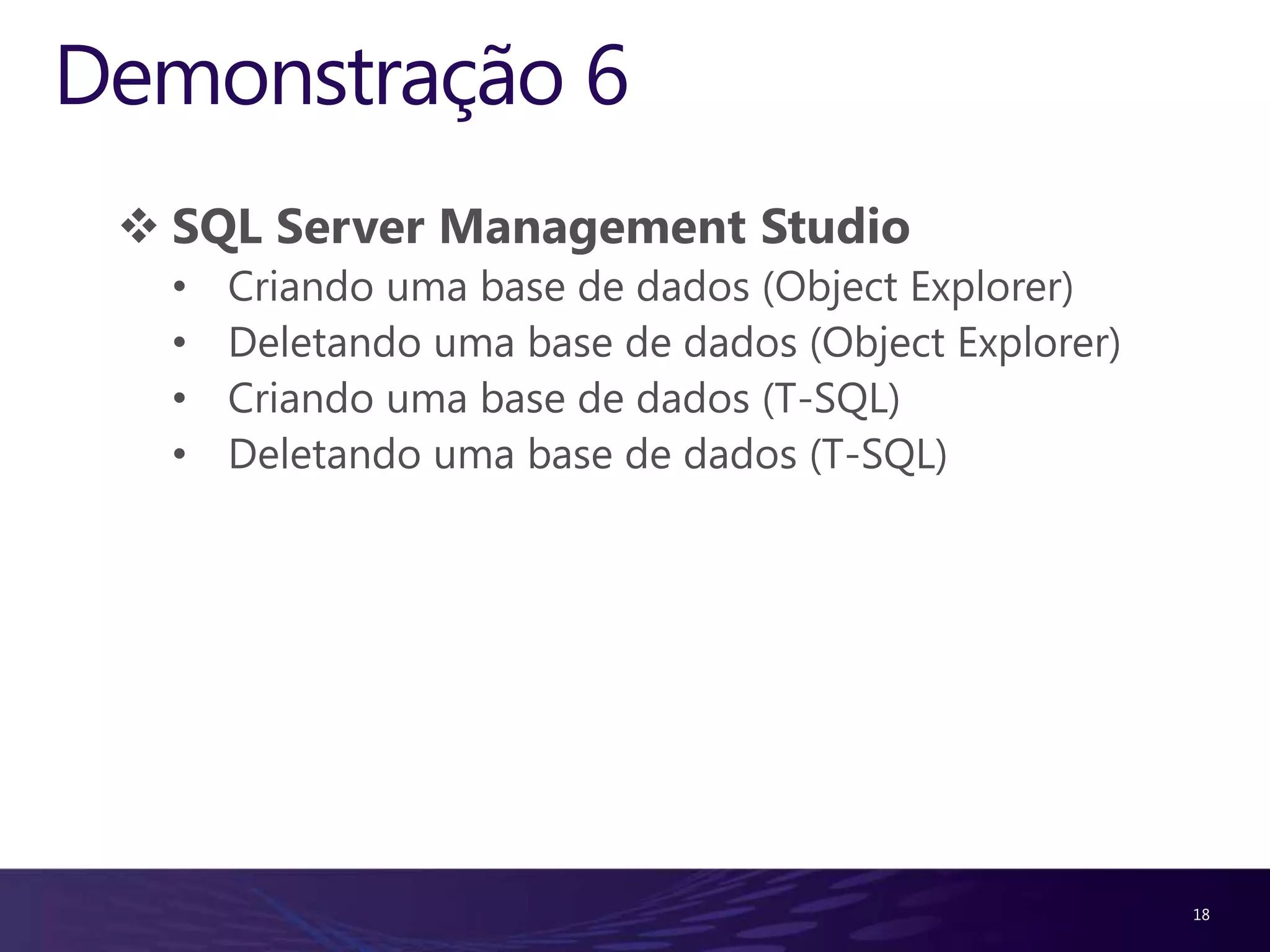 Normalização das tabelas da base de dados
