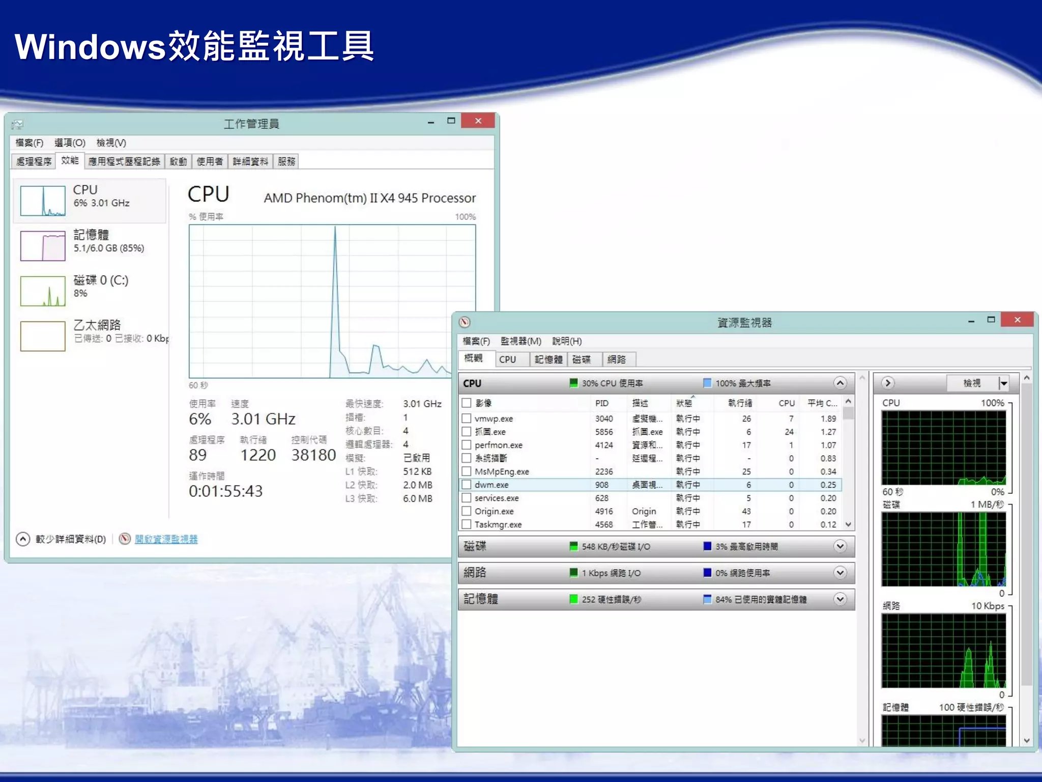 Windows效能監視工具
 