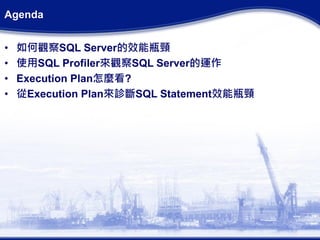 Sql server performance Tuning | PPT