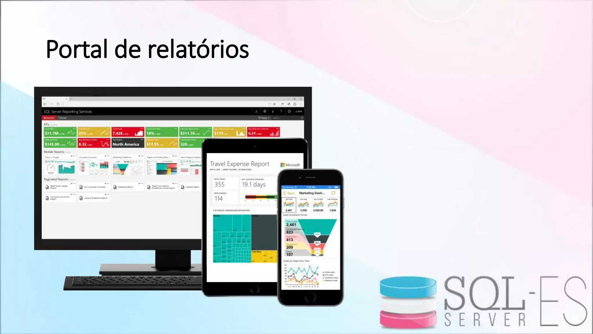 Portal de relatórios
 