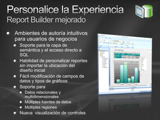 Sql Server Business Intelligence Spanish | PPTX