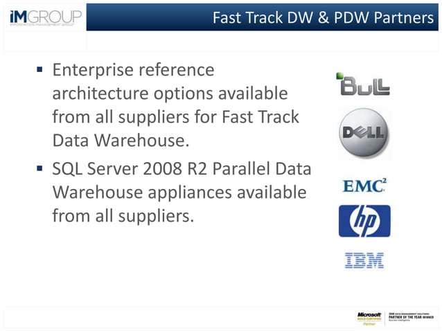 SQL Server 2008 R2 Parallel Data Warehouse | PPT