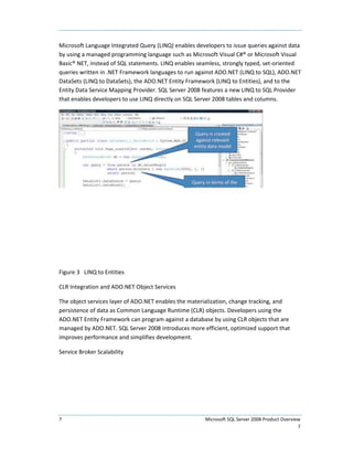 Sql Server 2008 Product Overview