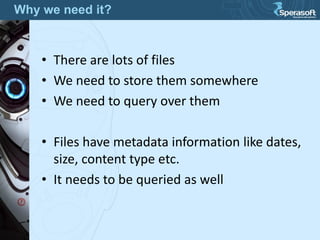 SQL Server 2012 - FileTables | PPT image.