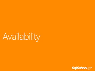 Availability

 