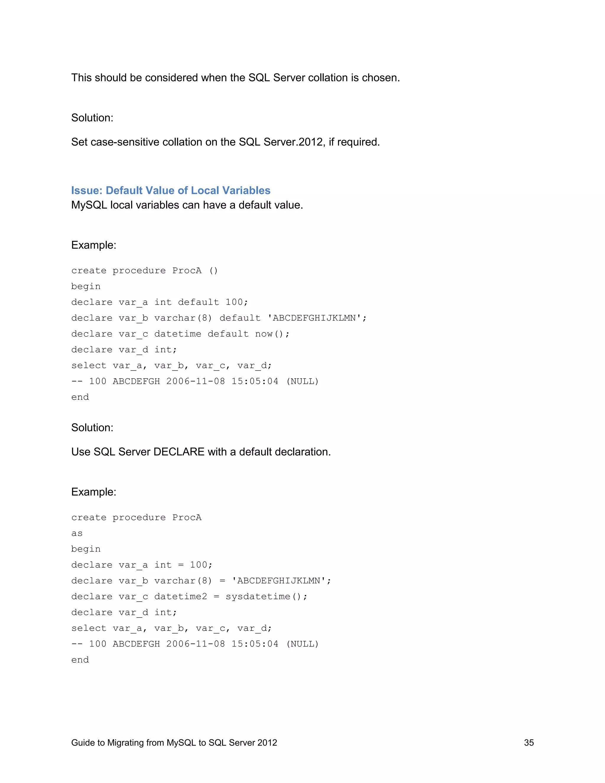 Sql server 2012_guide_to_migrating_from_my_sql_to_sql server 2012 | PDF