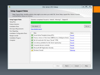 Step by Step Installation of Microsoft SQL Server 2012 | PPTX