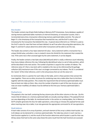 Microsoft SQL Server 2014 in memory oltp tdm white paper | PDF ...