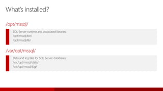 Microsoft SQL server 2017 Level 300 technical deck | PDF