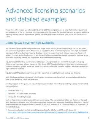 Sql server 2017_licensing_guide | PDF
