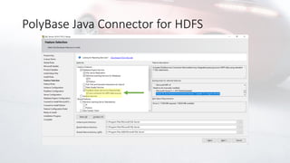 PolyBase Java Connector for HDFS
 