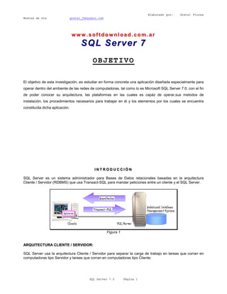Sql server 7