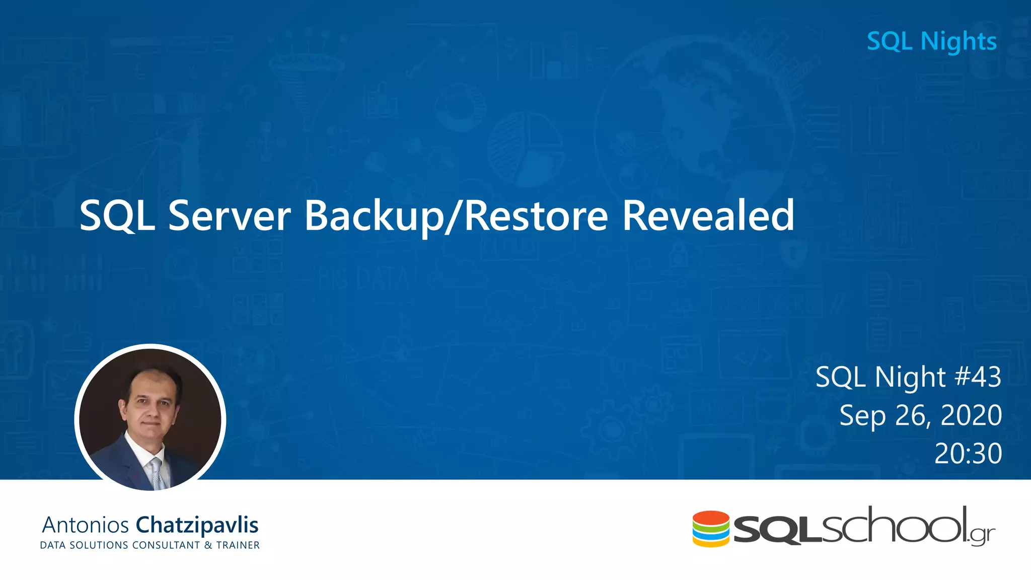 SQL server Backup Restore Revealed | PPT
