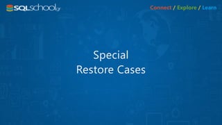 Special
Restore Cases
 