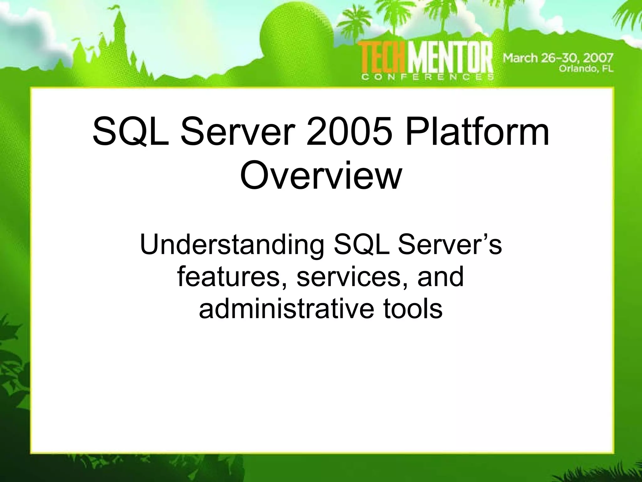Sql server basics | PPT