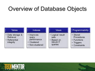 Overview of Database Objects 