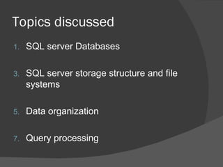 Sql Server Basics | PPT