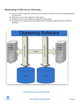 SQL Server Clustering and High Availability | PDF