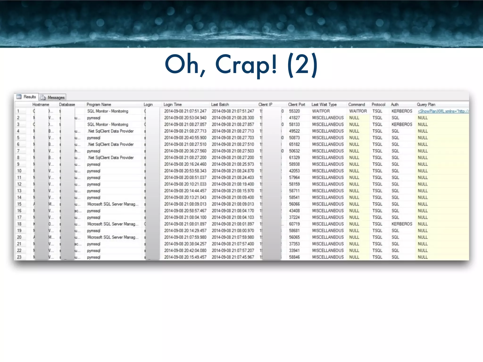 Oh, Crap! (2) 
 