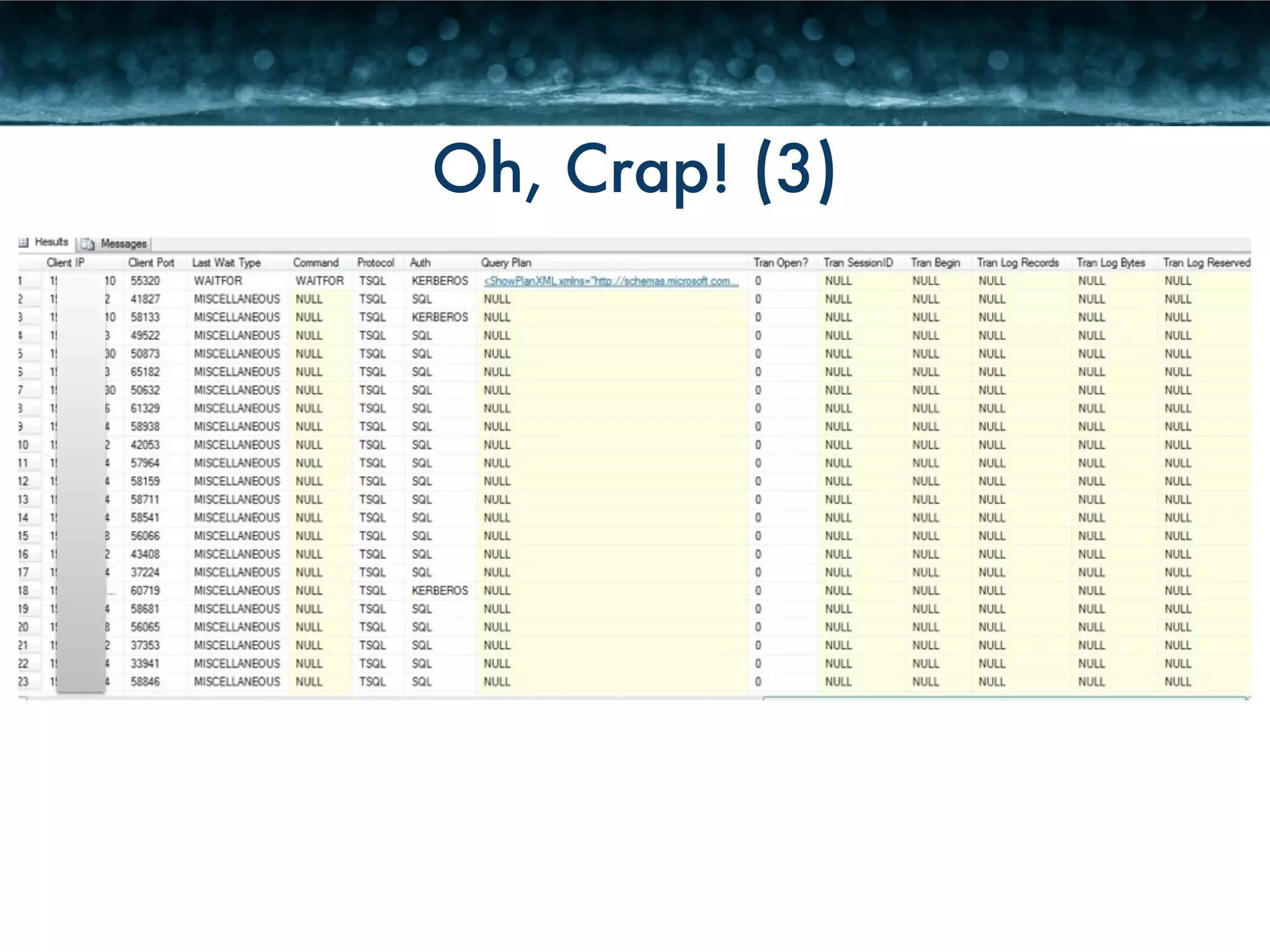 Oh, Crap! (3) 
 