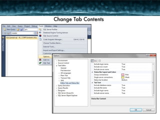 Change Tab Contents 
 