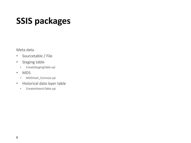 Sql server etl framework | PPT