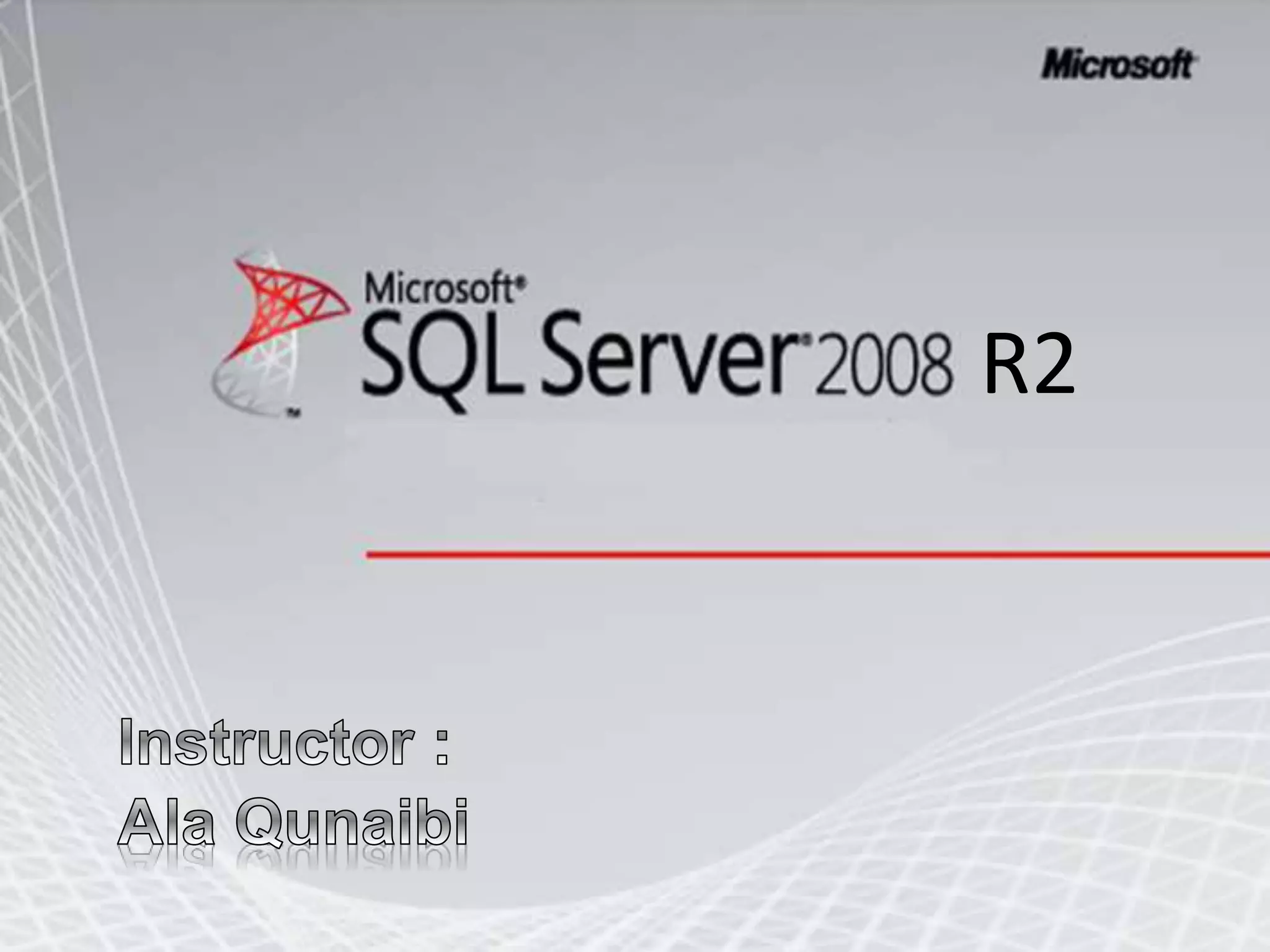 Sql server lesson3 | PPT