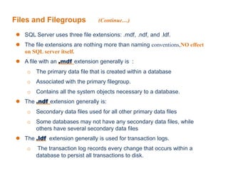 Sql server lesson3 | PPTX | Databases | Computer Software and Applications