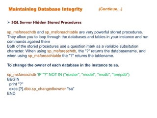 Sql server lesson4 | PPTX
