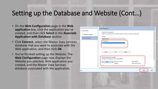 Sql server master data services | PPTX