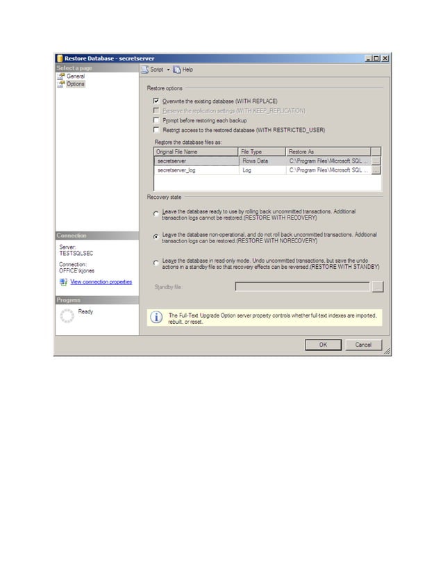 Sql server mirroring | PDF