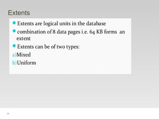 24
Extents
 
