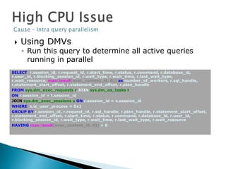 Sql server performance tuning | PPTX
