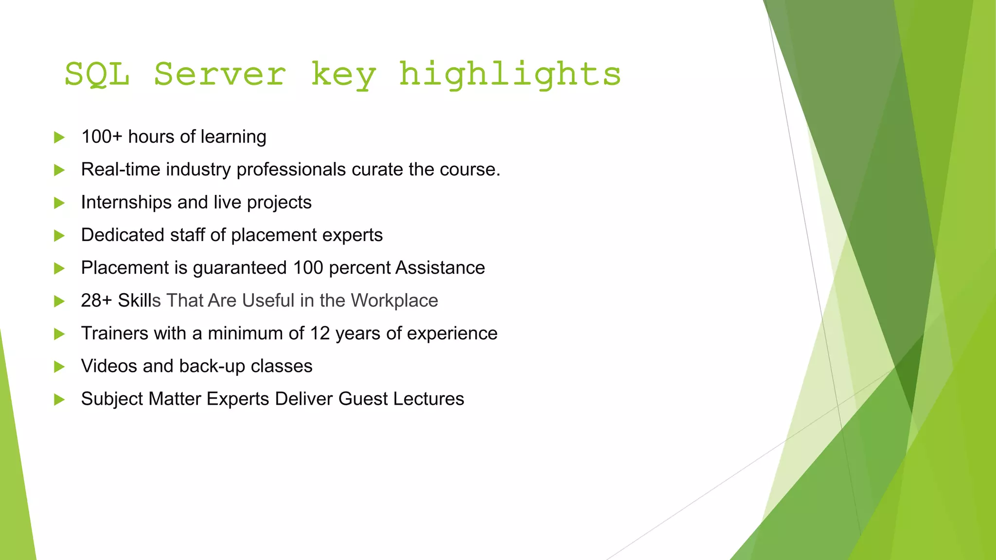 SQL server | PPT