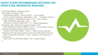 IDERA Live | Leverage the Query Store for Better SQL Server Performance ...