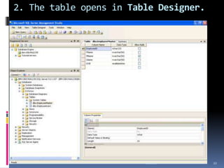 Sql server ___________session_17(indexes) | PPTX