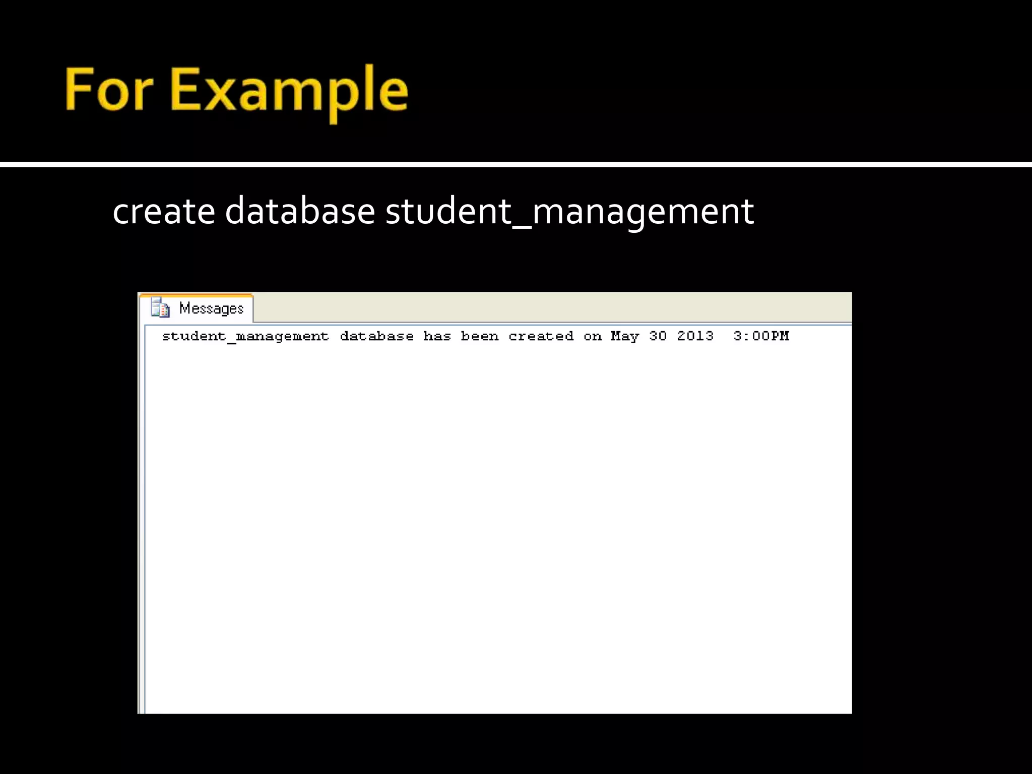 create database student_management
 