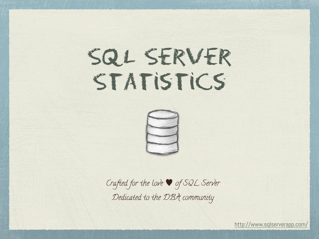 Sql Server Statistics _ What are SQL Server Statistics and Where are ...