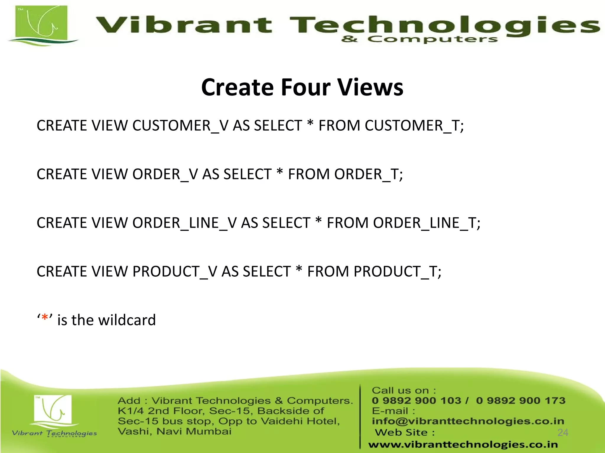 Sql server T-sql basics ppt-3 | PPT