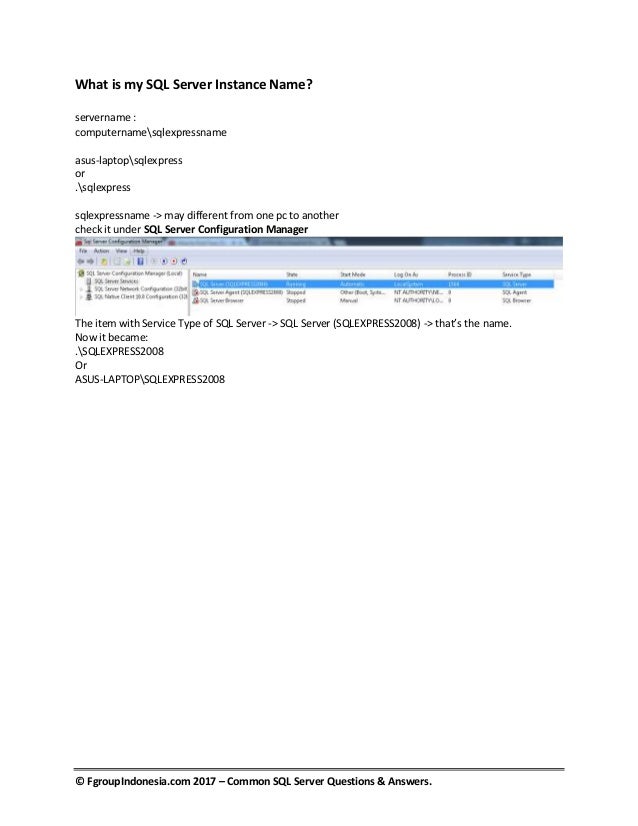 questions for sql Technical interview questions and answers section on sql server general questions with explanation for various interview, competitive examination and. questions for sql Technical interview questions and answers section on sql server general questions with explanation for various interview, competitive examination and.