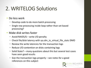 SQL Server Wait Types Everyone Should Know | PPTX | Databases ...