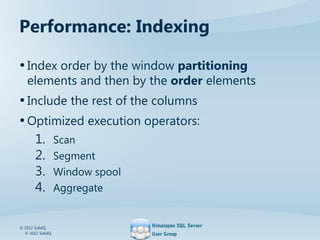 Sql server windowing functions | PDF