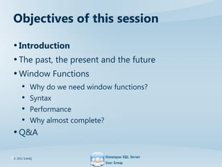 Sql server windowing functions | PDF
