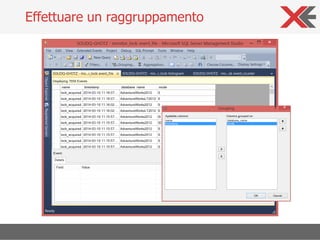 Effettuare un raggruppamento
 