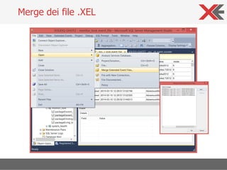 Merge dei file .XEL
 