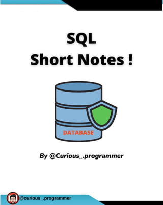 SQL Short Notes.pdf