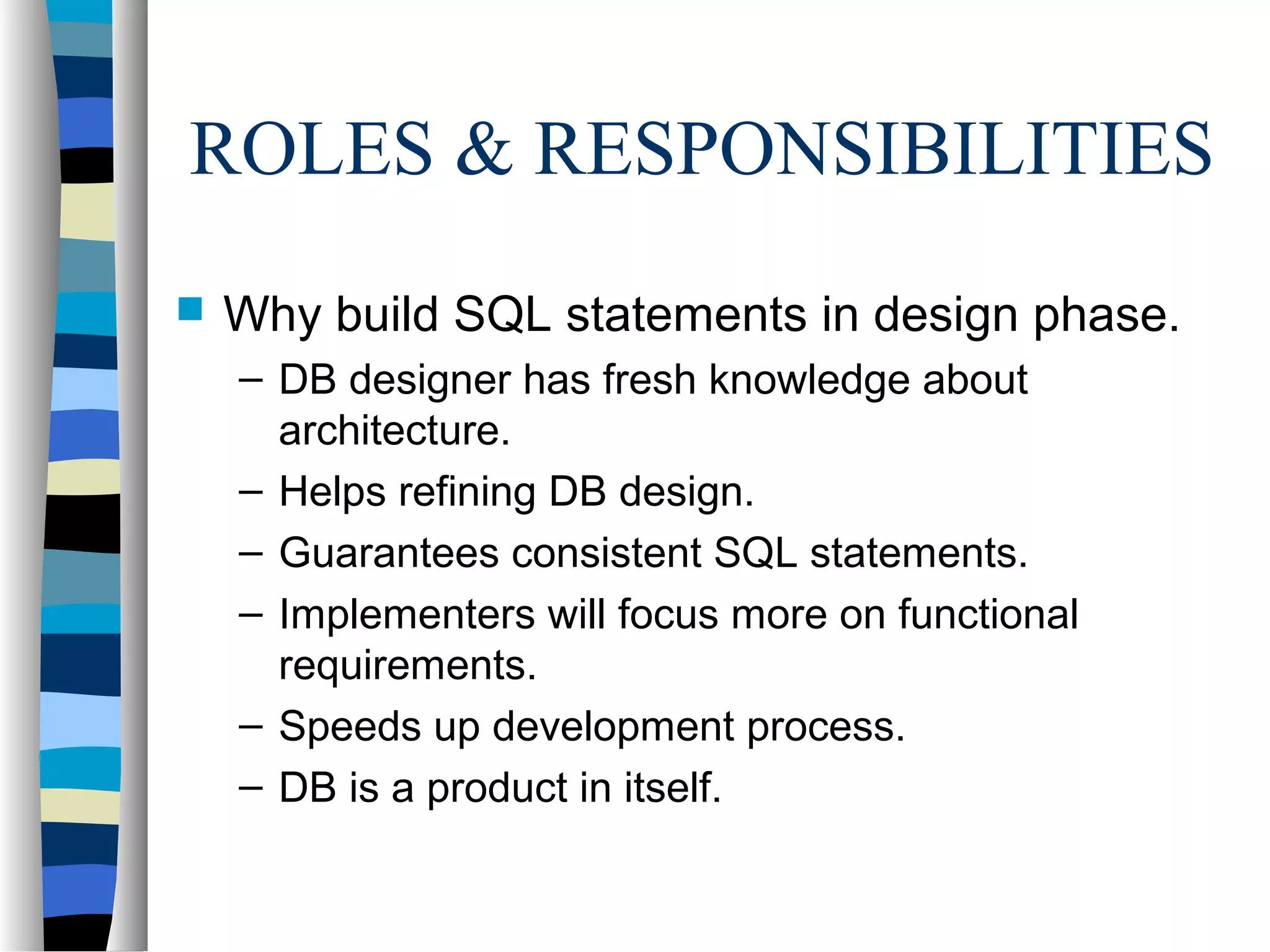 SQL Statement Template | PPT