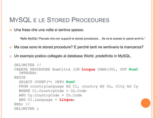 Sql stored procedures | PPT