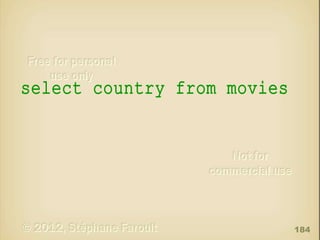 select country from movies

184

 